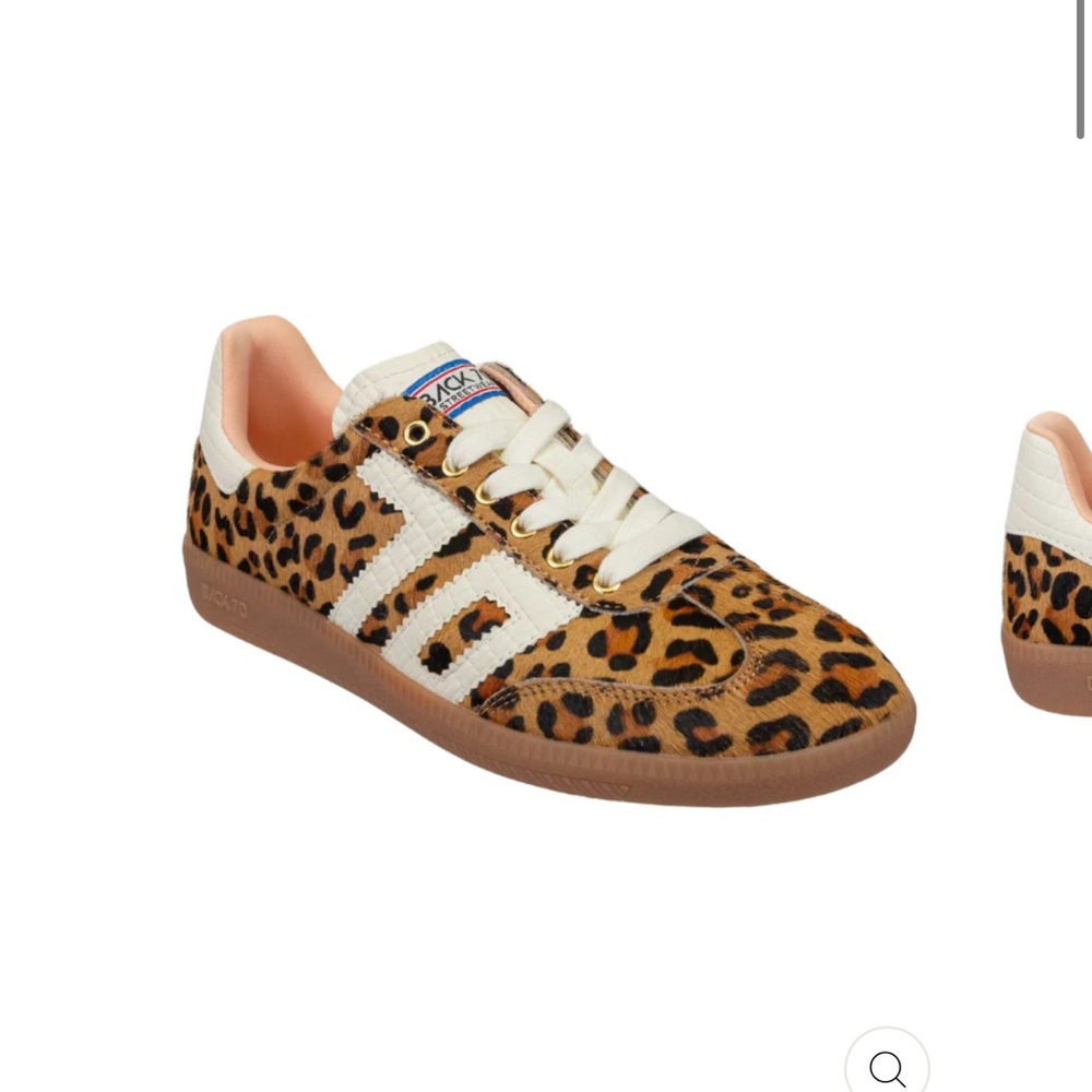 Leopard Print Women's Sneakers